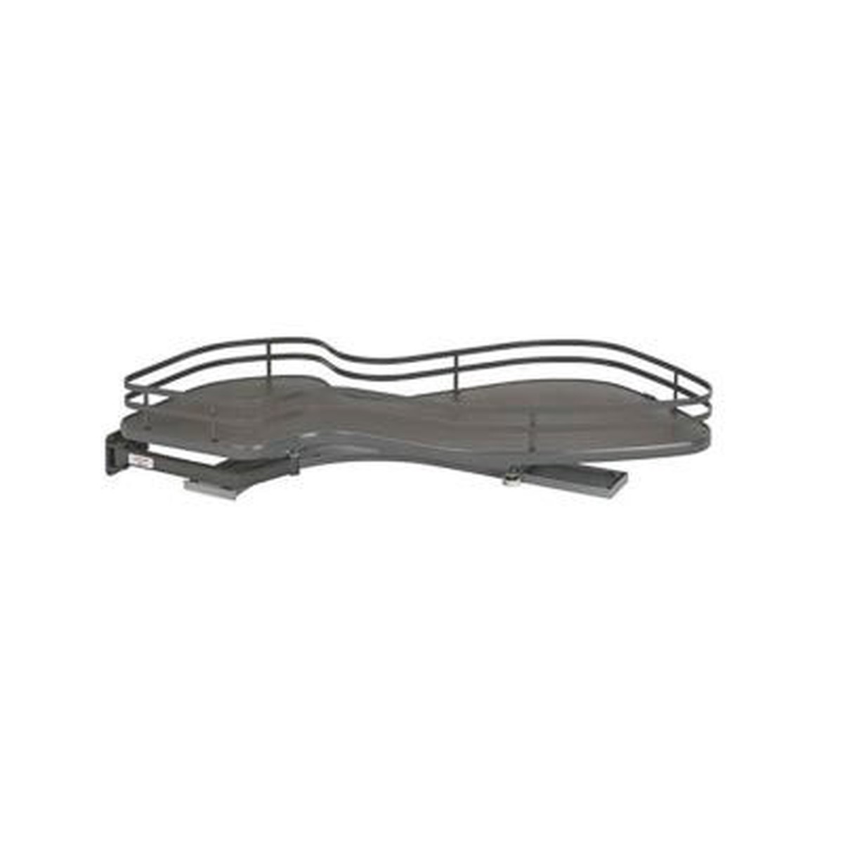 Rev-A-Shelf 5370 The Cloud Contemporary Collection Steel/Wood 1-Shelf Blind Corner Shelf, for 15 to 21 in Blind Corner Cabinets