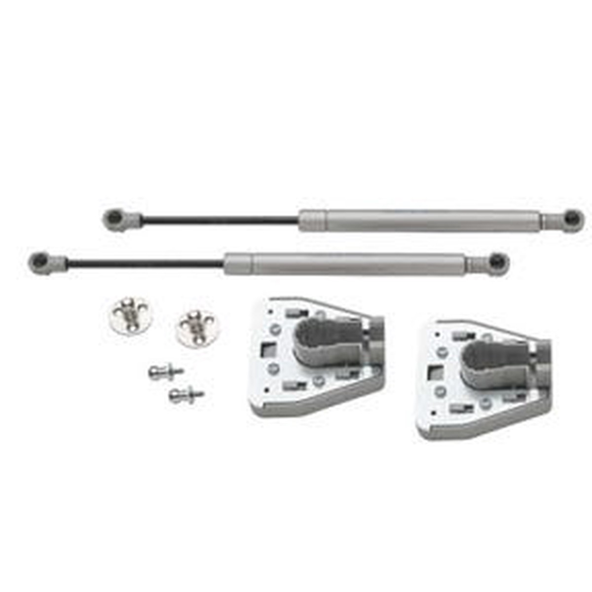 Rev-A-Shelf 5372 The Cloud Soft-Close Kit for Blind Corner Organizer, 6-1/2 in. W x 15-1/4 in. D, Chrome-Plated Steel