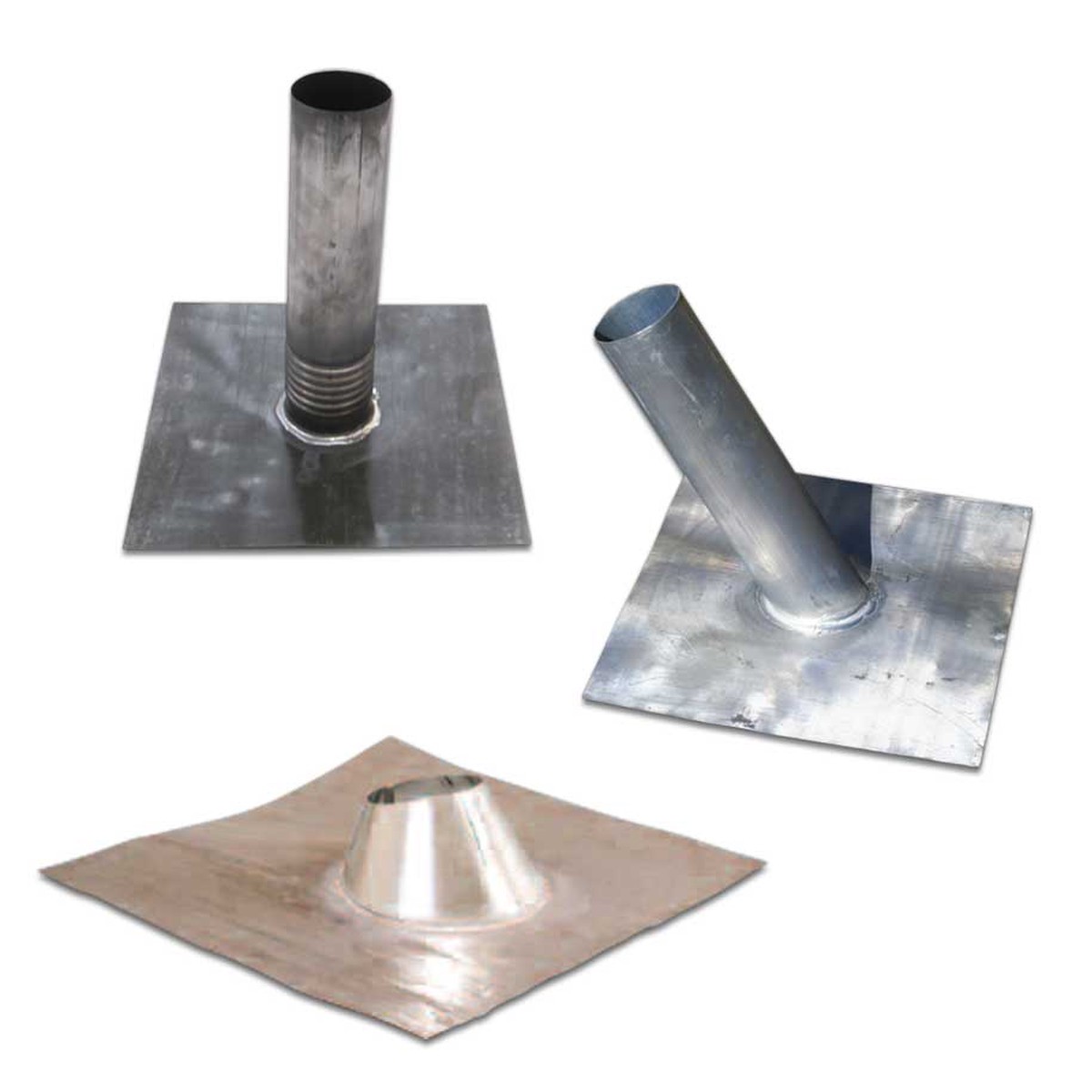 Flashco 1 in. Lead Base Galvanized Plumbing Pipe Flashing