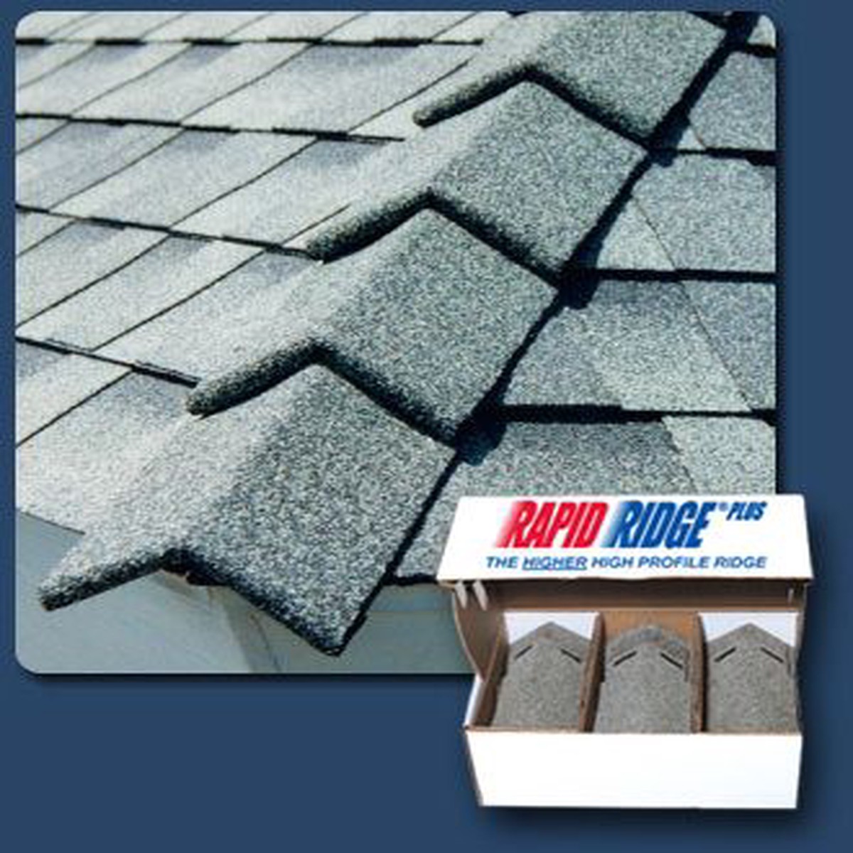Inovate Rapid Ridge Plus 8 in. and 10 in. SBS Hip & Ridge Shingles