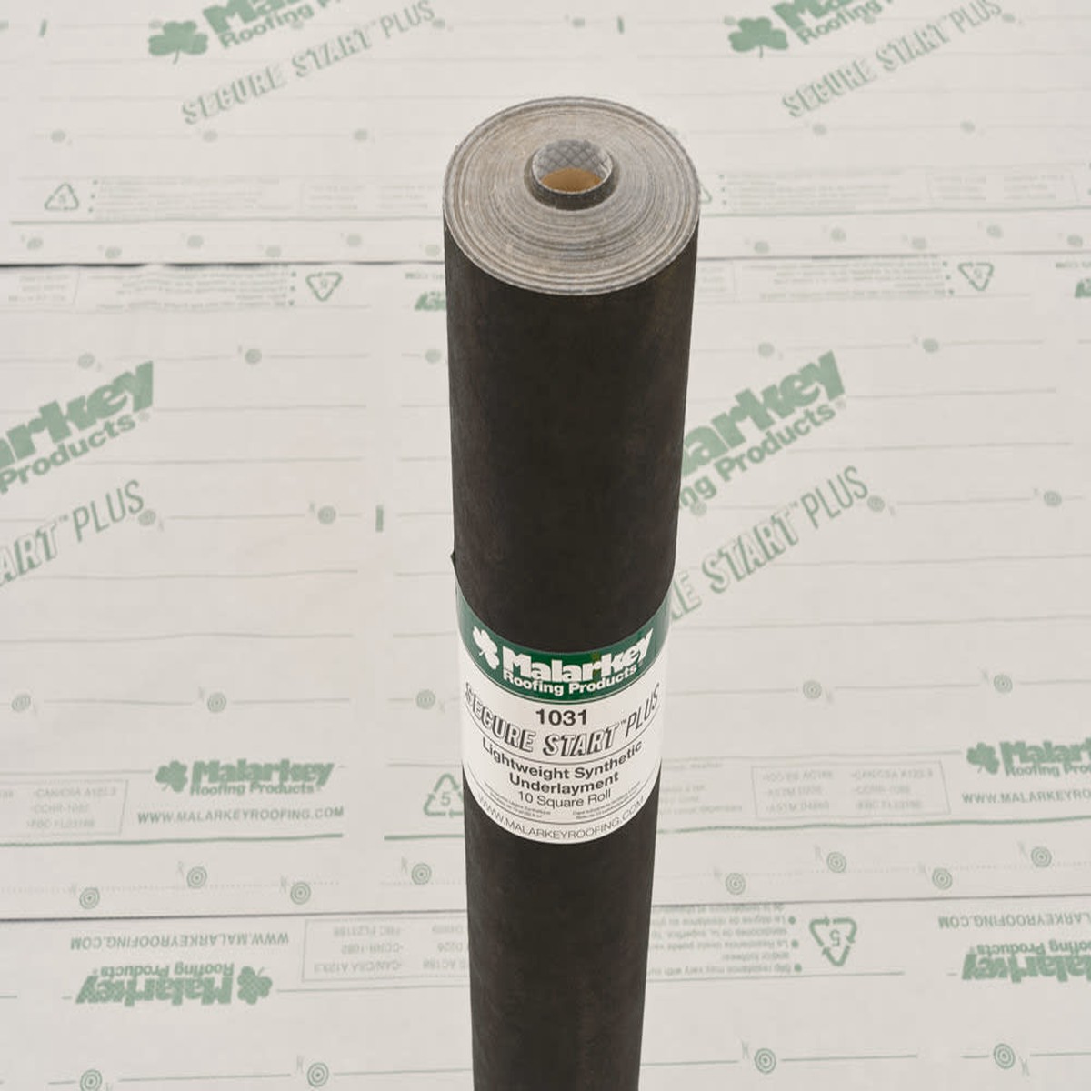 Malarkey Secure Start Plus Synthetic Roof Underlayment 48 in. x 250 ft. Roll, White
