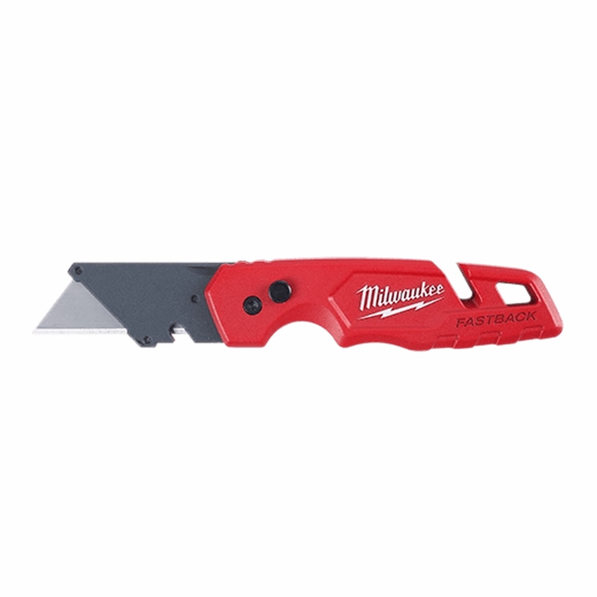 Milwaukee Tools FASTBACK 7-1/4 in. Folding Utility Knife with Wire Stripper
