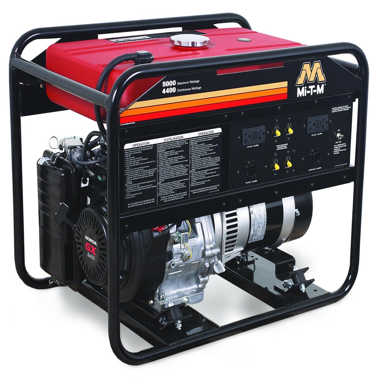 Mi-T-M 5000 Watt Portable Generator