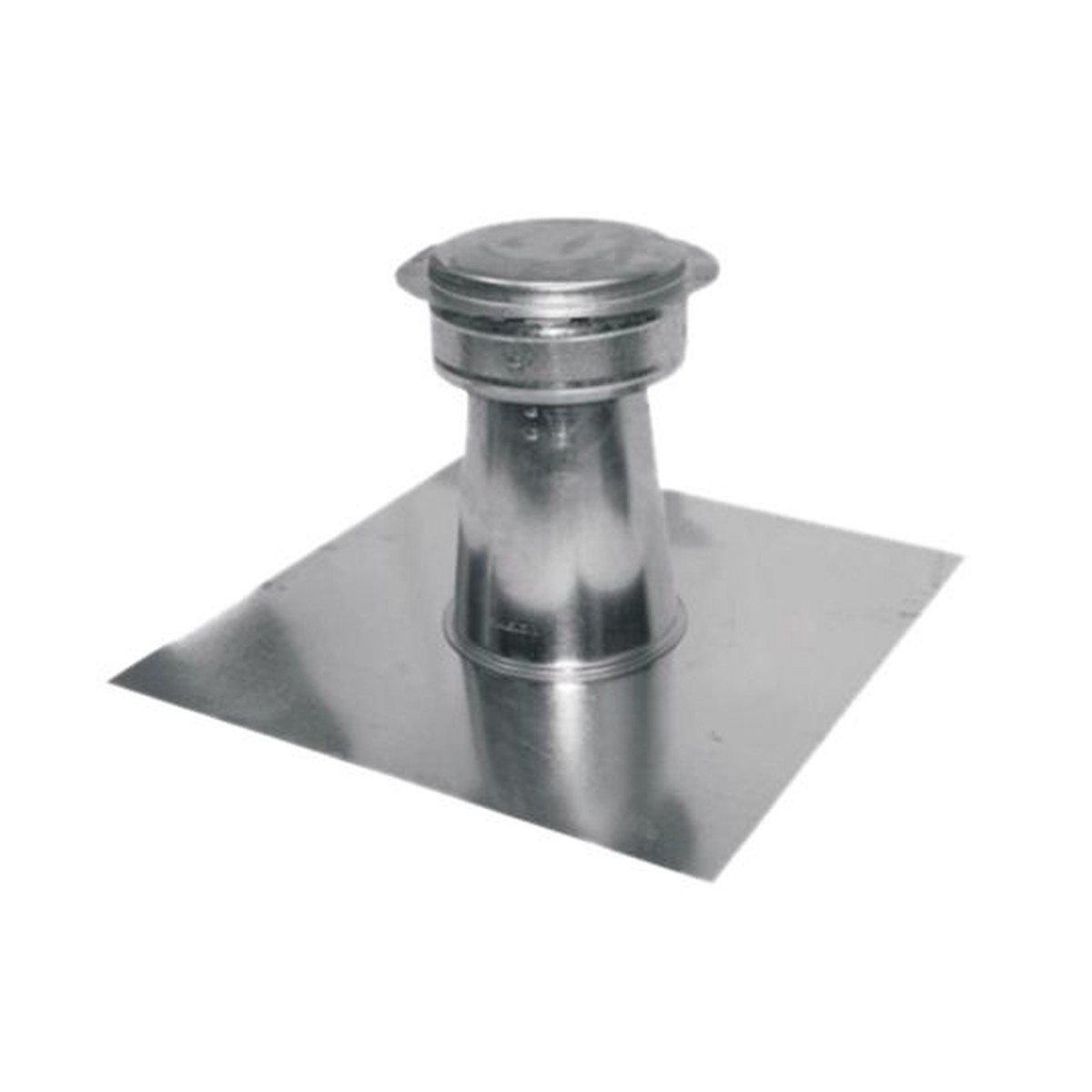 Able Sheet Metal 8" Galvanized Steel Fan Jack - Regular Base Only