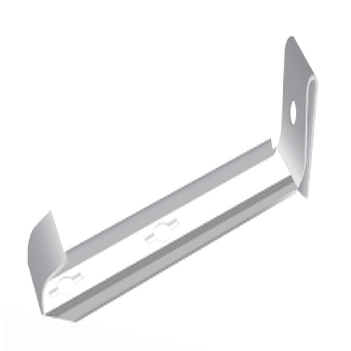 ACM Galvanized Backless Gutter Hanger 5 in. / 6 in. Mill Finish