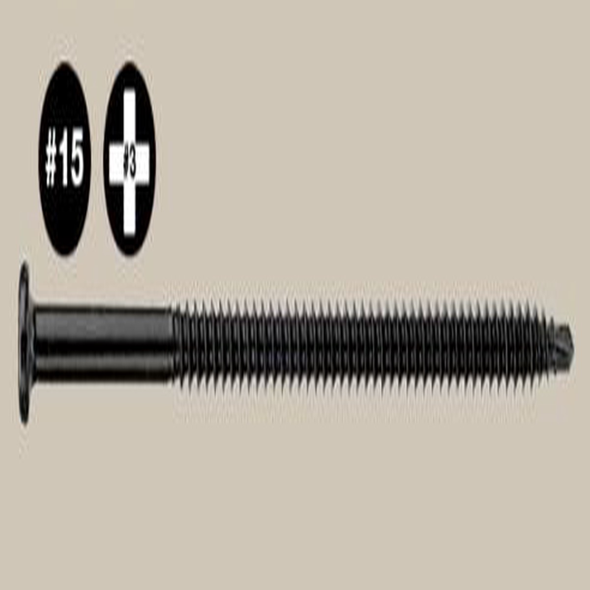 Mule-Hide 3 in. #15 EHD Fasteners, 1,000 Per Box