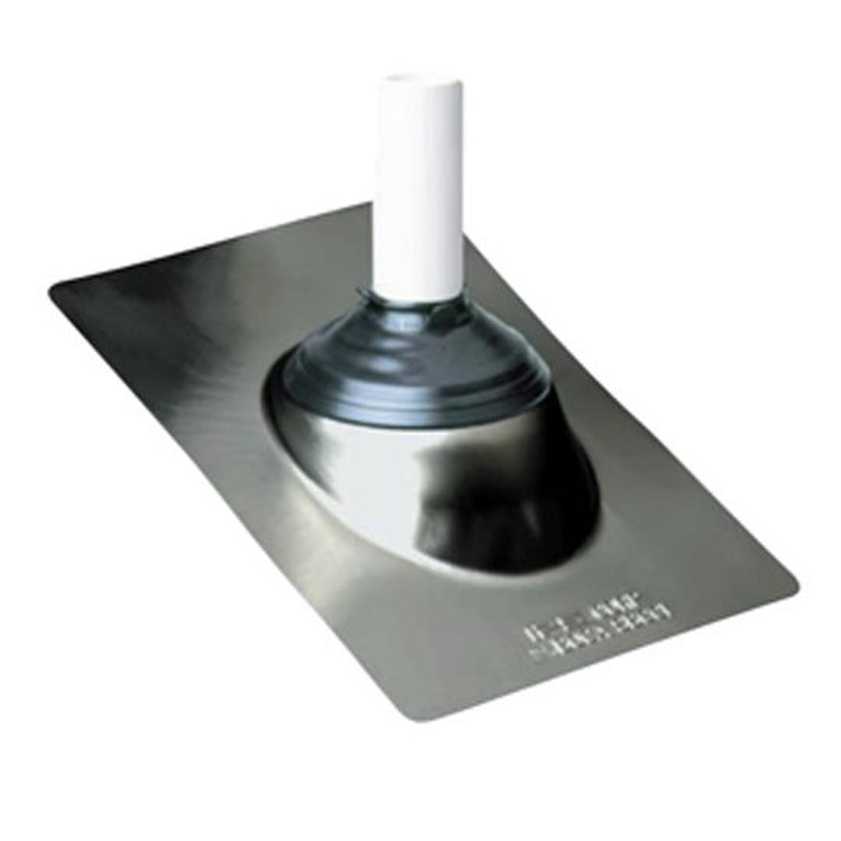 TRI-BUILT Galvanized FHA Pipe Flashing, 1.5 in. Diameter x 2.25 in. Height
