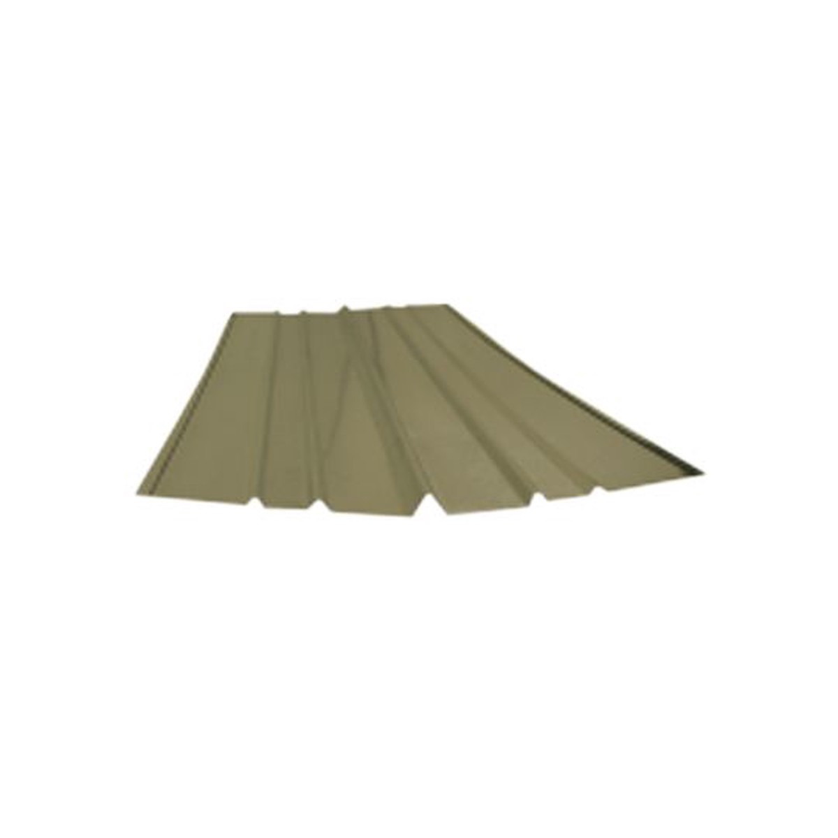 Verde Industries 26 in. 26 Gauge Galvanized 5-Rib Steel Valley Flashing with Hem
