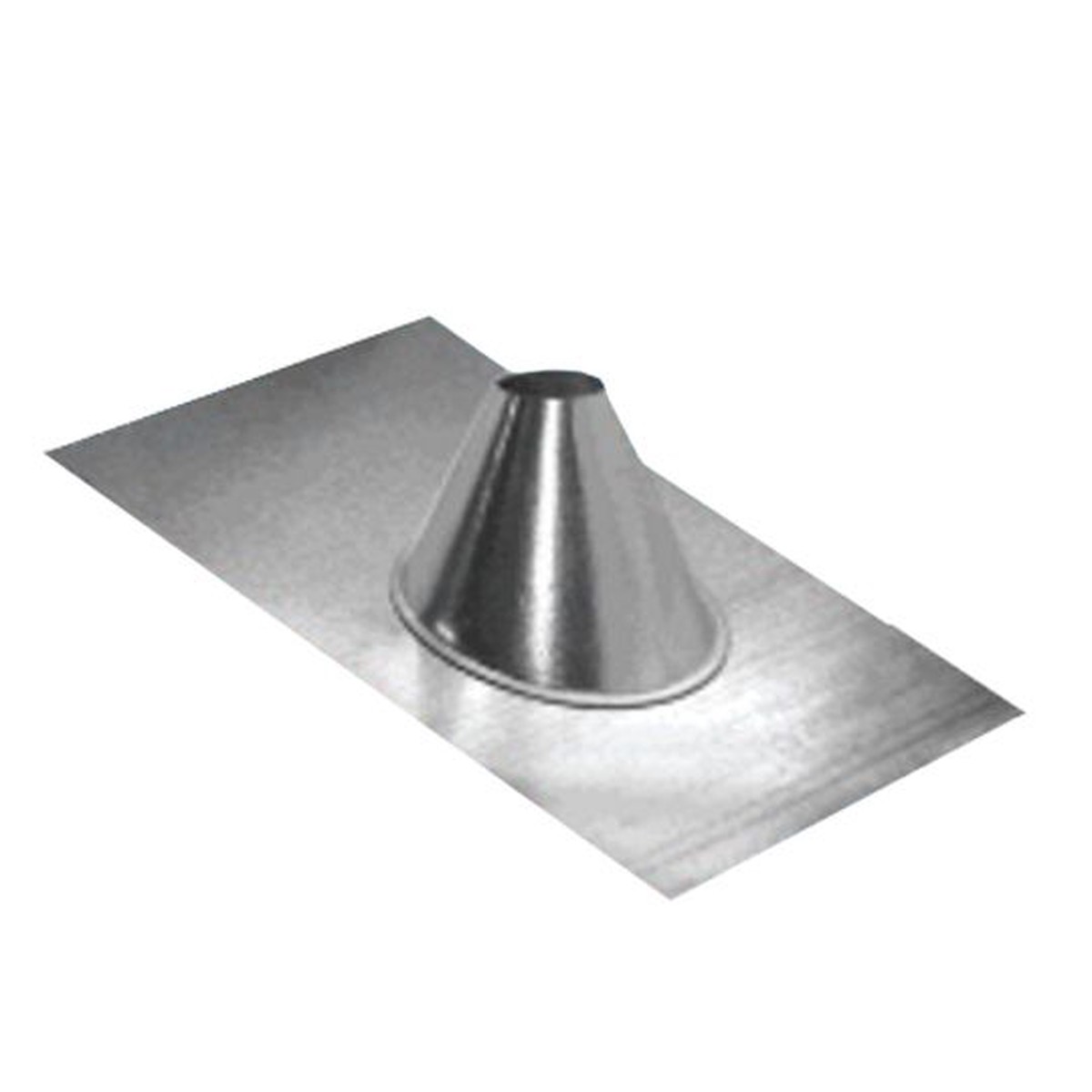 Art's Sheet Metal Mfg. 2" Plumber's Flashing Shake Base