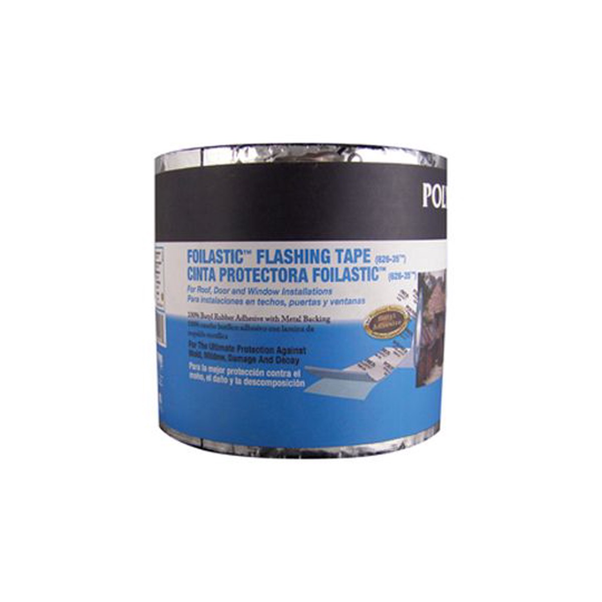 Berry Plastics Polyken Foilastic 12 in. x 50 ft. Premium Butyl Roof Flashing Tape