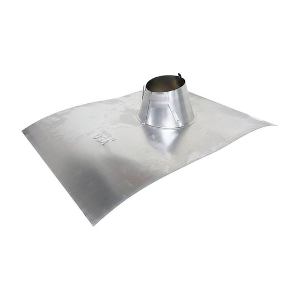 TRI-BUILT 4 in. Aluminum Code Cap Shake Base, Mill Finish