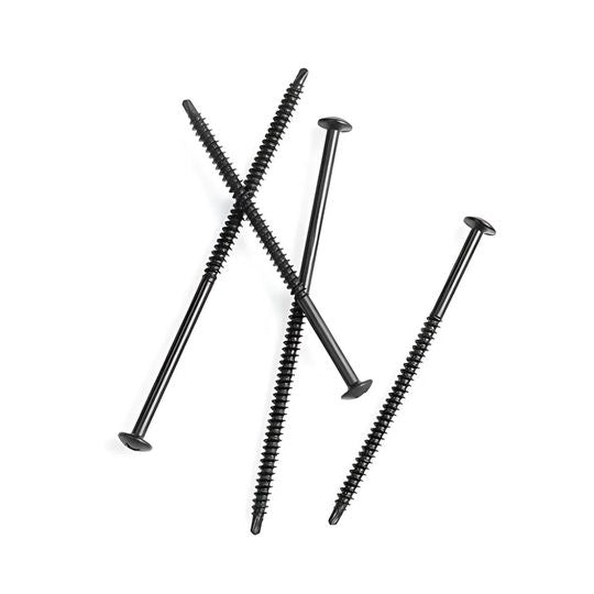 TRI-BUILT 5 in. #12 Standard Drill Point Roofing Fasteners, 1,000-Count Bucket