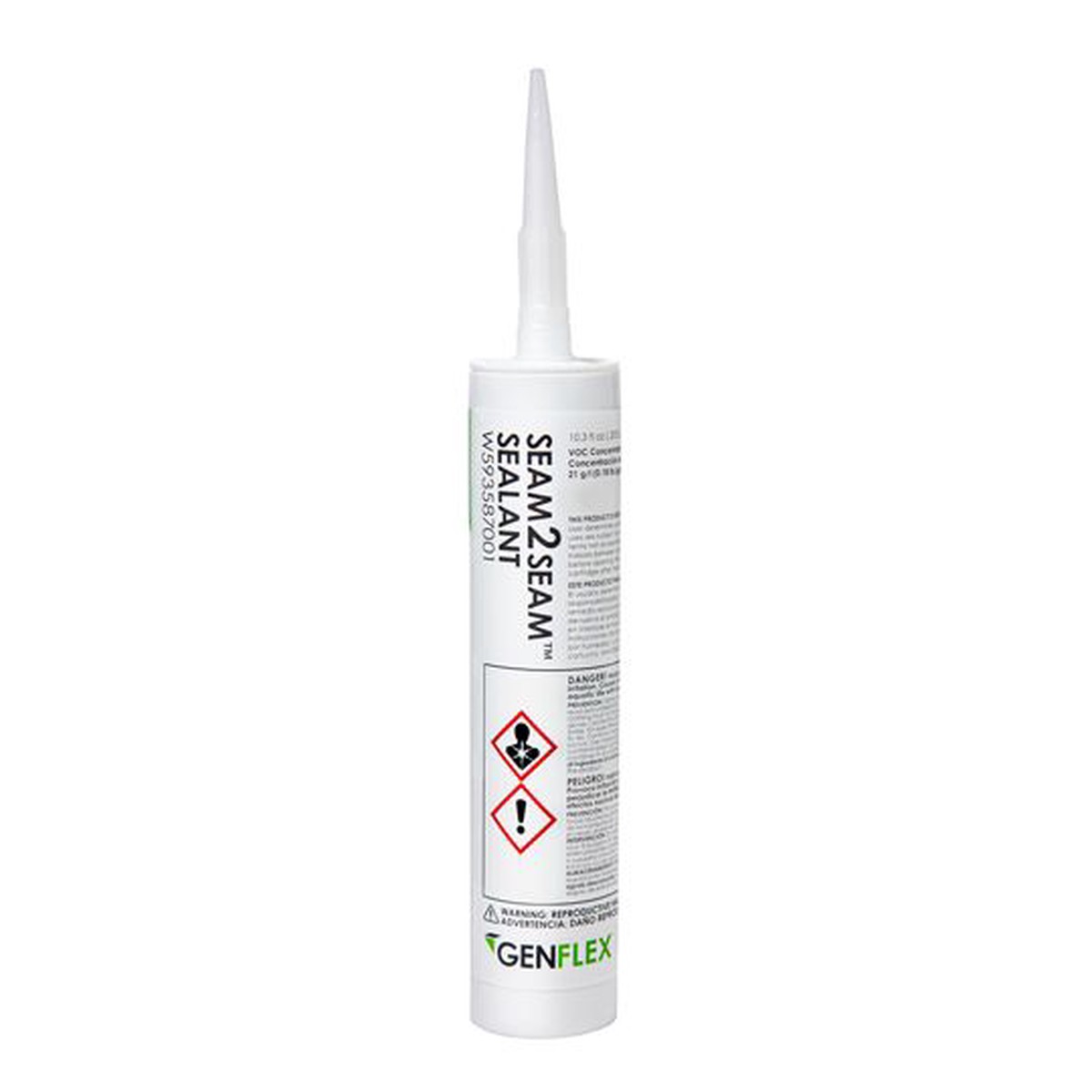 GenFlex Seam2Seam EPDM Seam Edge Sealant, Black, 10.3 oz.