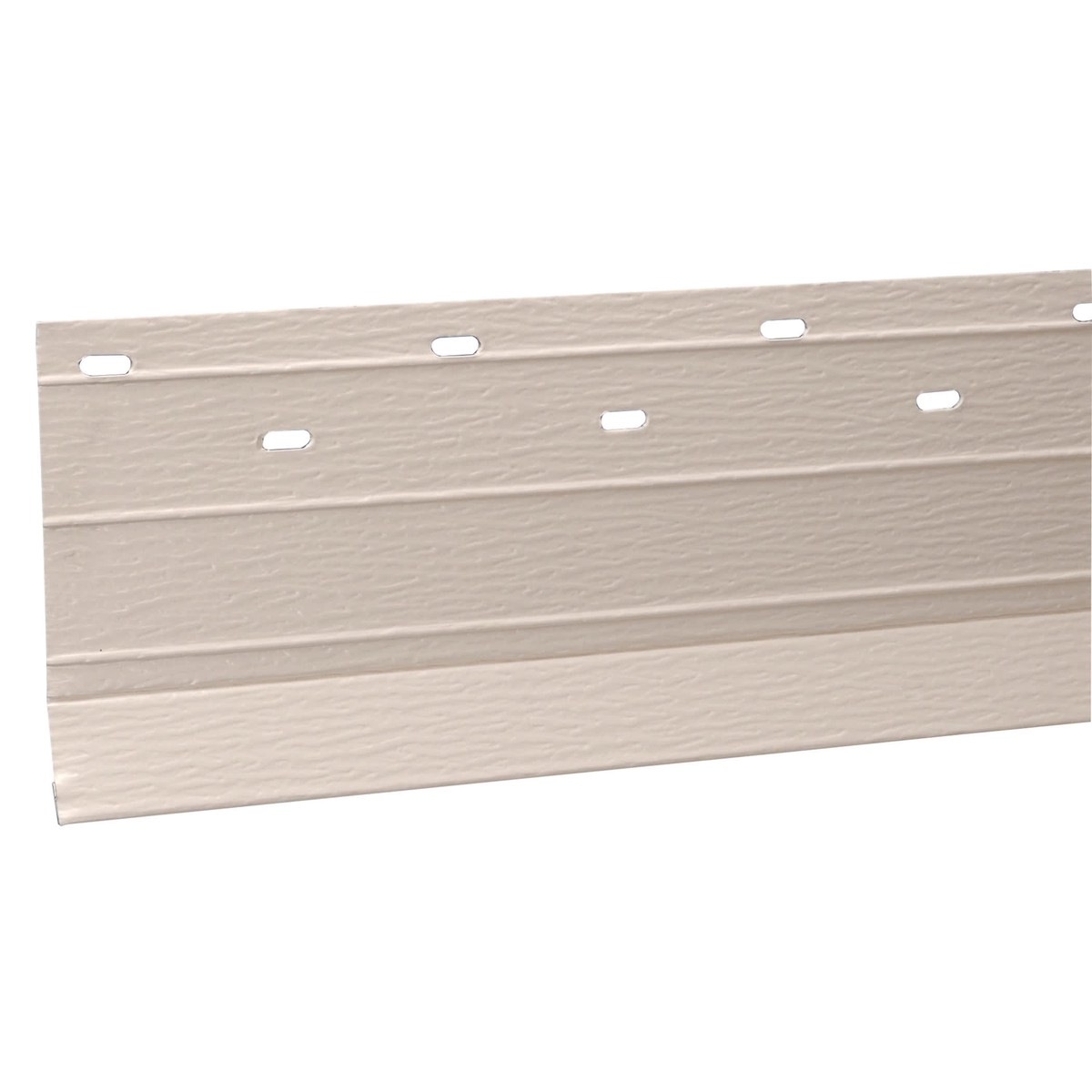 Alsco Aluminum Starter Strip for Vinyl Siding, 10 ft., Mill Finish