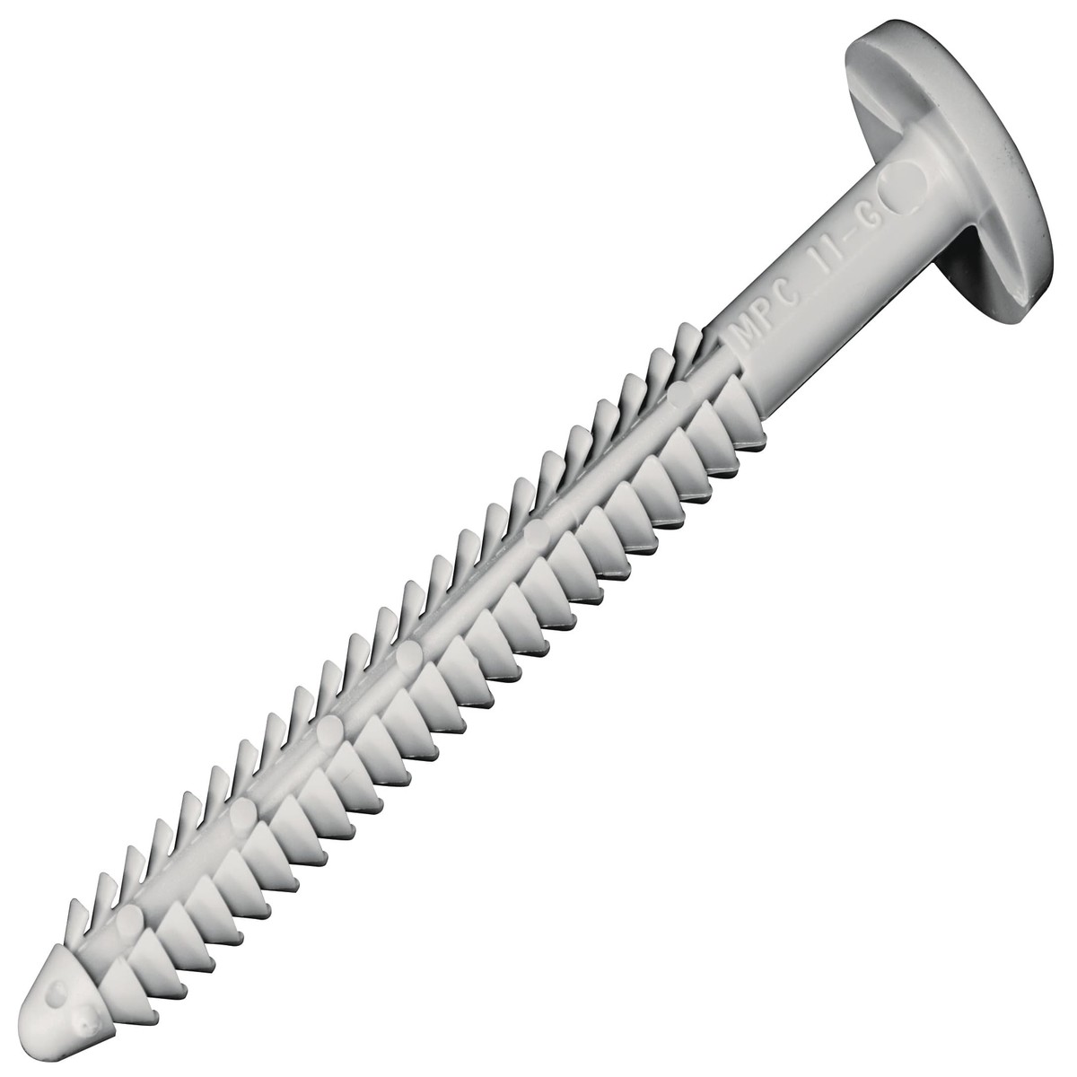TopShield Shutter-Lok Fasteners, Paintable Color-Through Plastic Shutter Hardware, 12-Pack