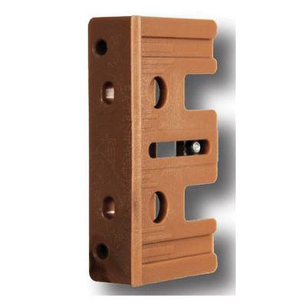 Tenn-Tex Universal Face Frame Bracket Set for Beaded Frame Undermount Slides, Polycarbonate, 50-Count Box