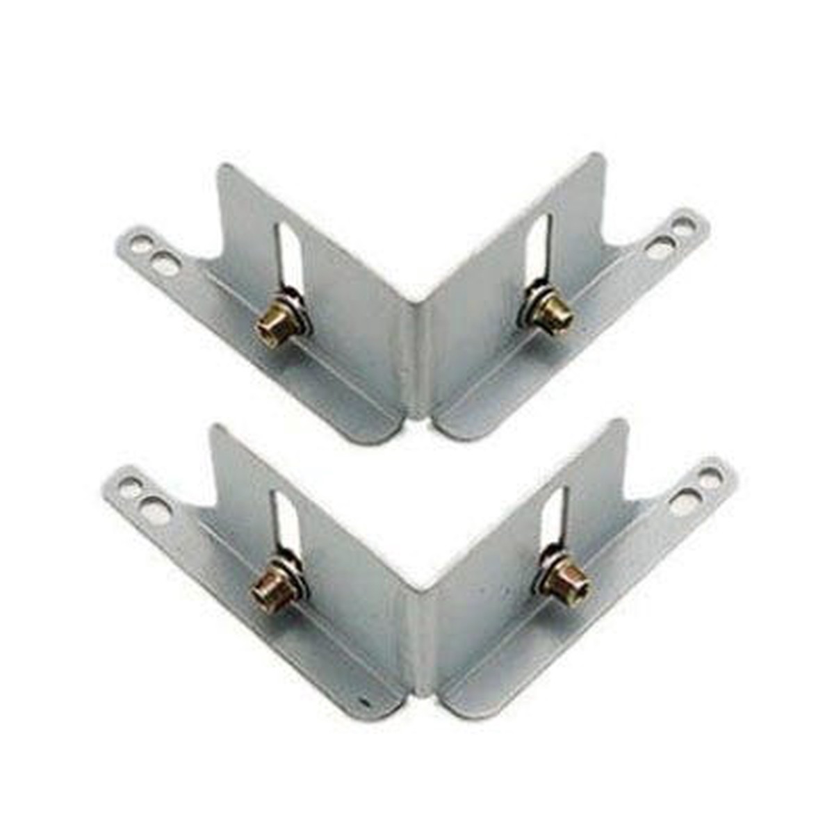 Accuride 3135EC Inset Face Frame Bracket Kit, Zinc, 2 Bracket Assemblies with Screws