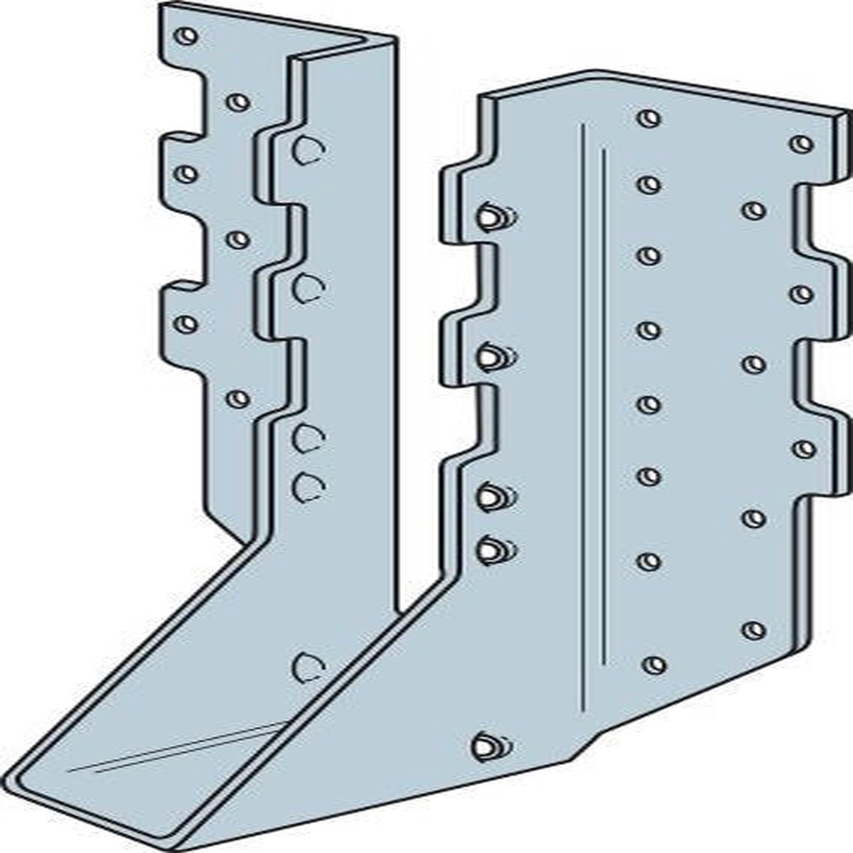 Simpson Galvanized Face Mount Hanger