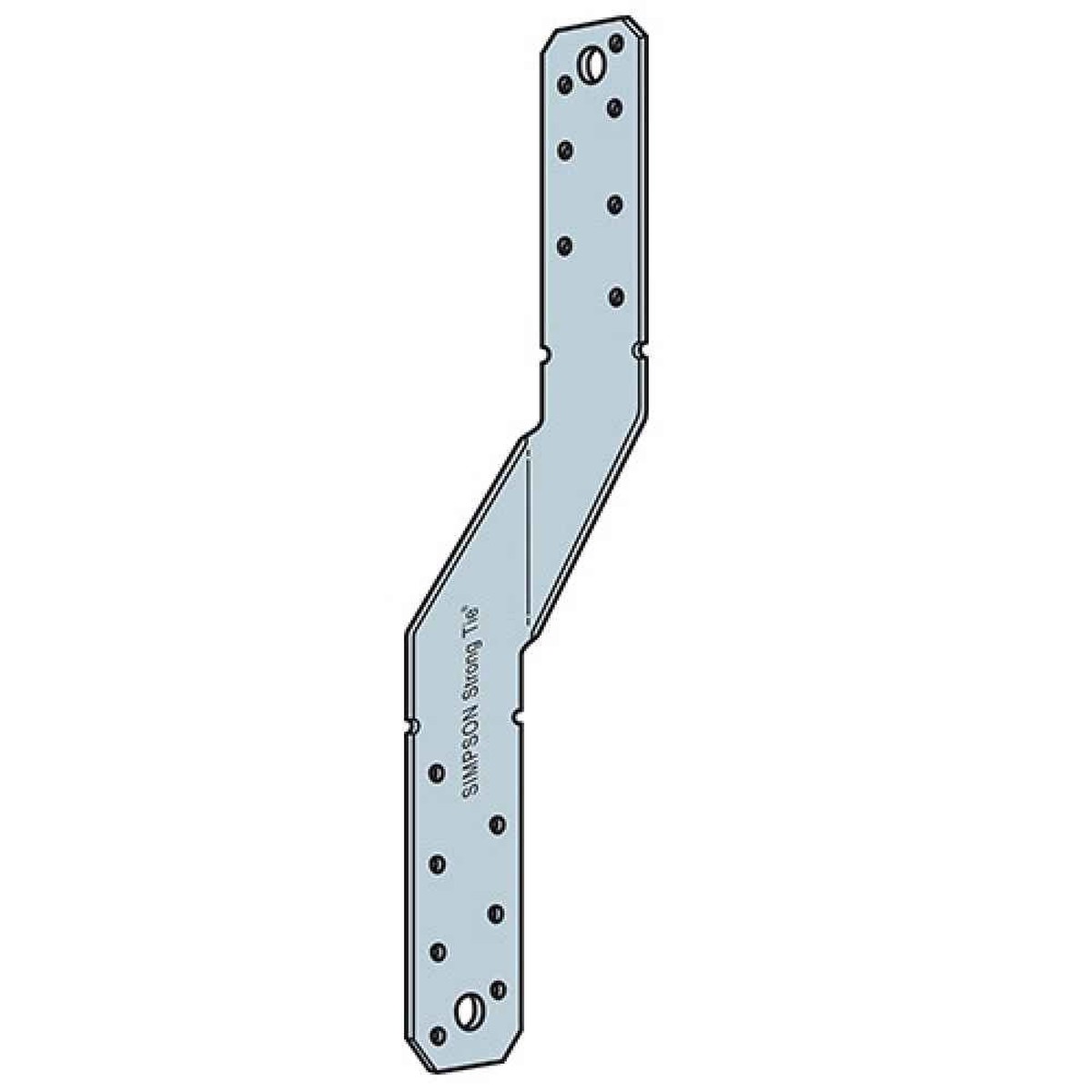 Simpson MTS Galvanized Twist Strap