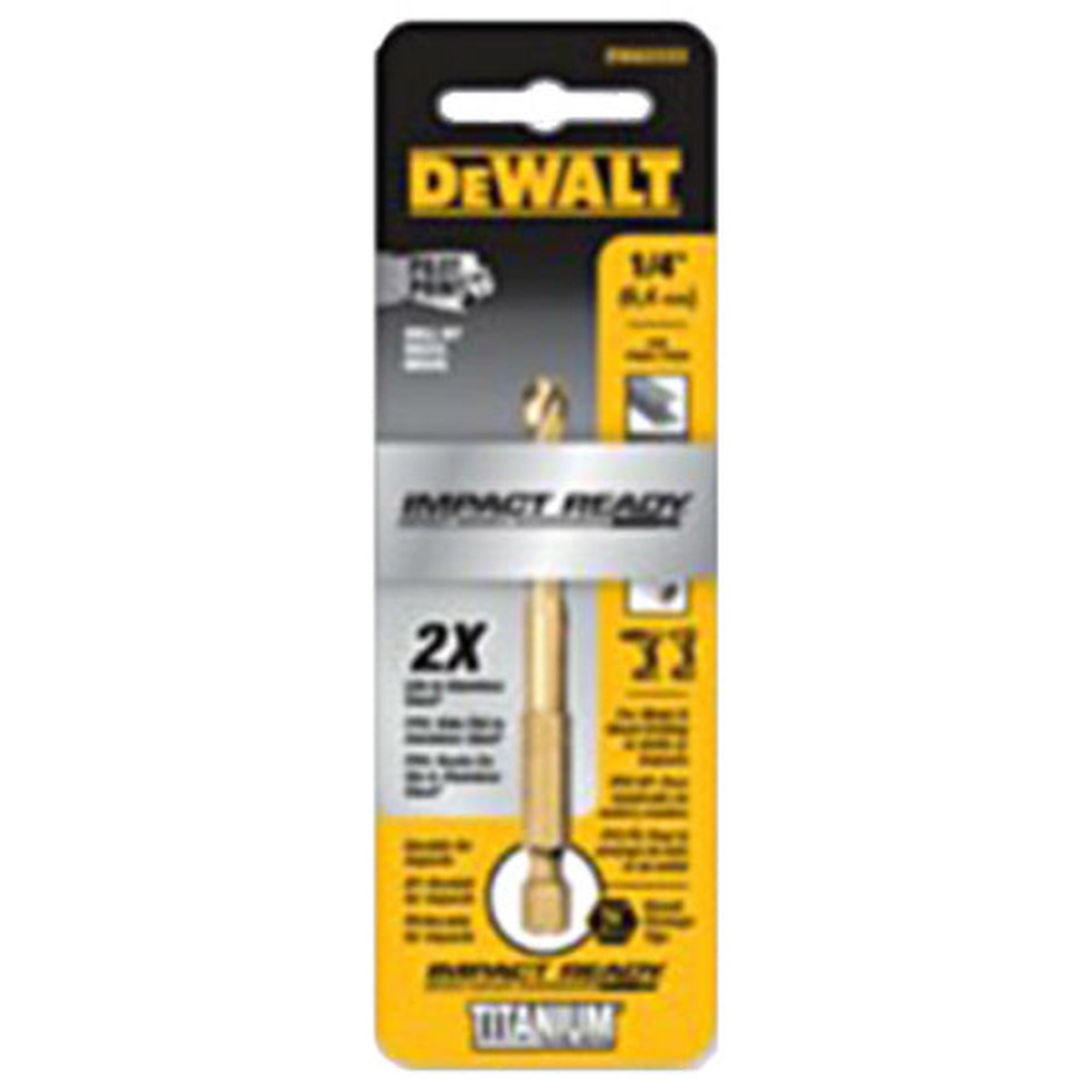 DeWalt Impact Ready Nitride Coating Bit