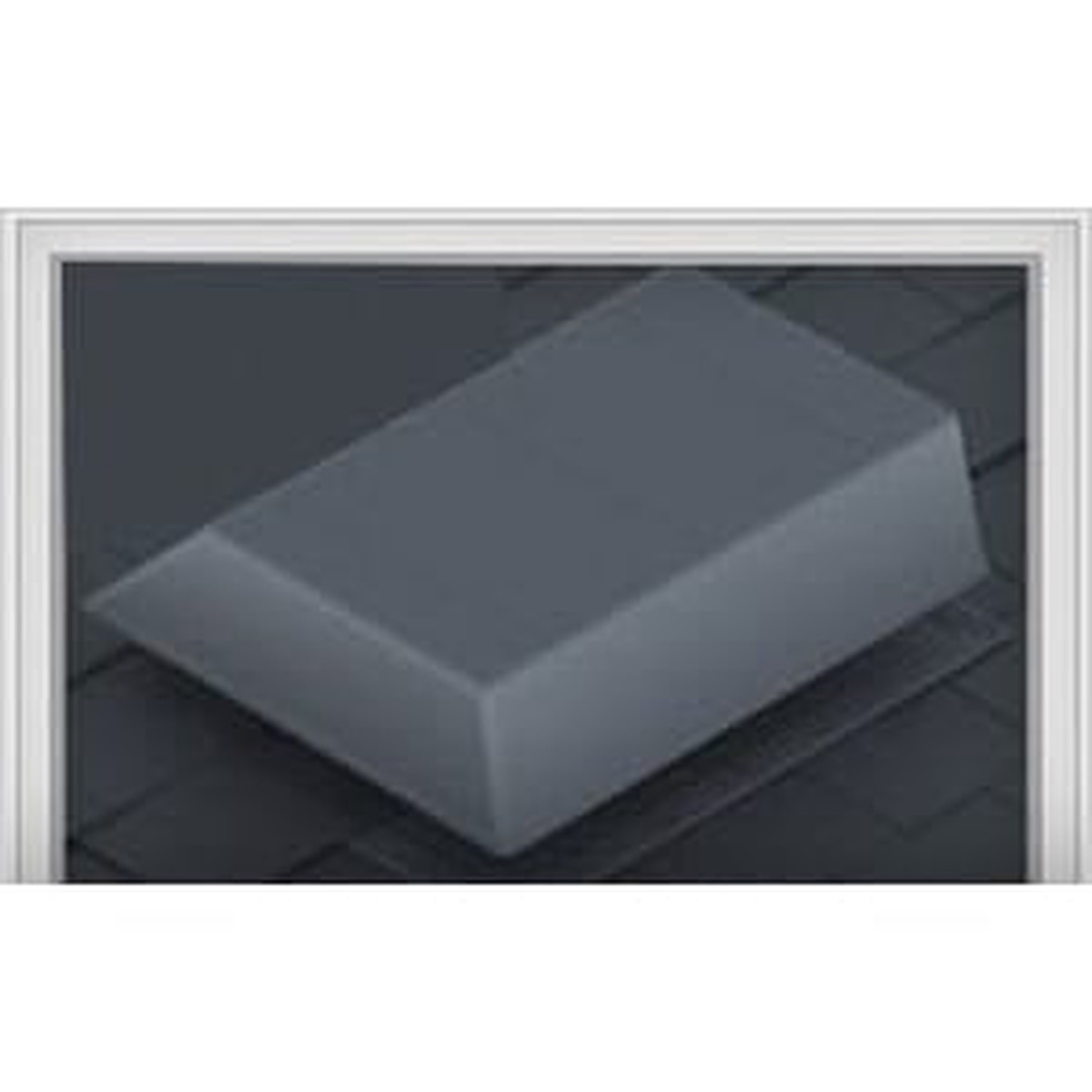 Air Vent Airhawk SLP150 Plastic Slant Back Vent Black