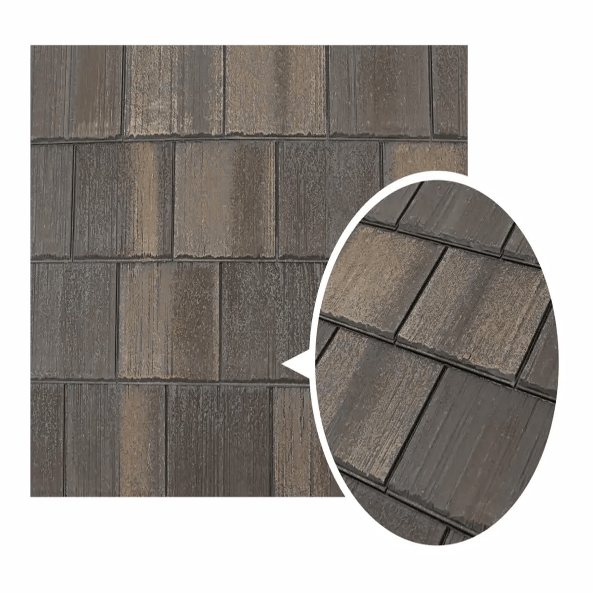 F-Wave REVIA Hand-Split Shake Synthetic Tile