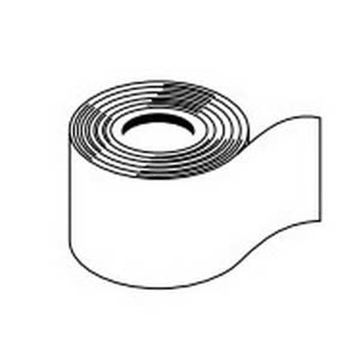 Gentek Aluminum Smooth Trim Coil 712 Sable Brown