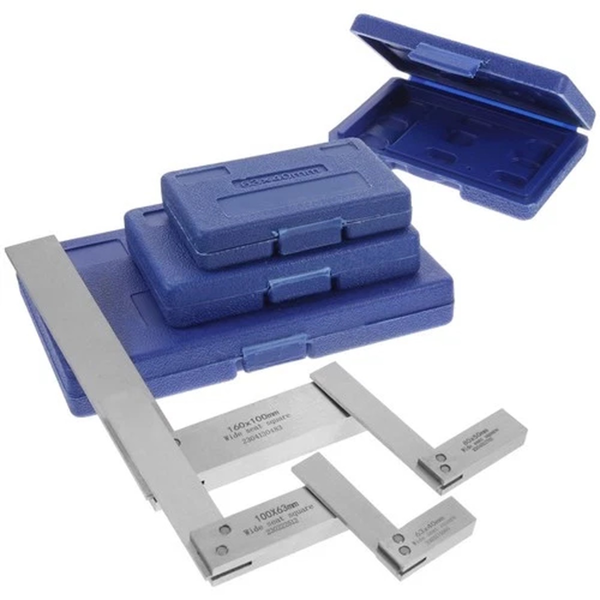 Durable Stainless Steel L-Shape Square Tool Set for Precision Woodworking