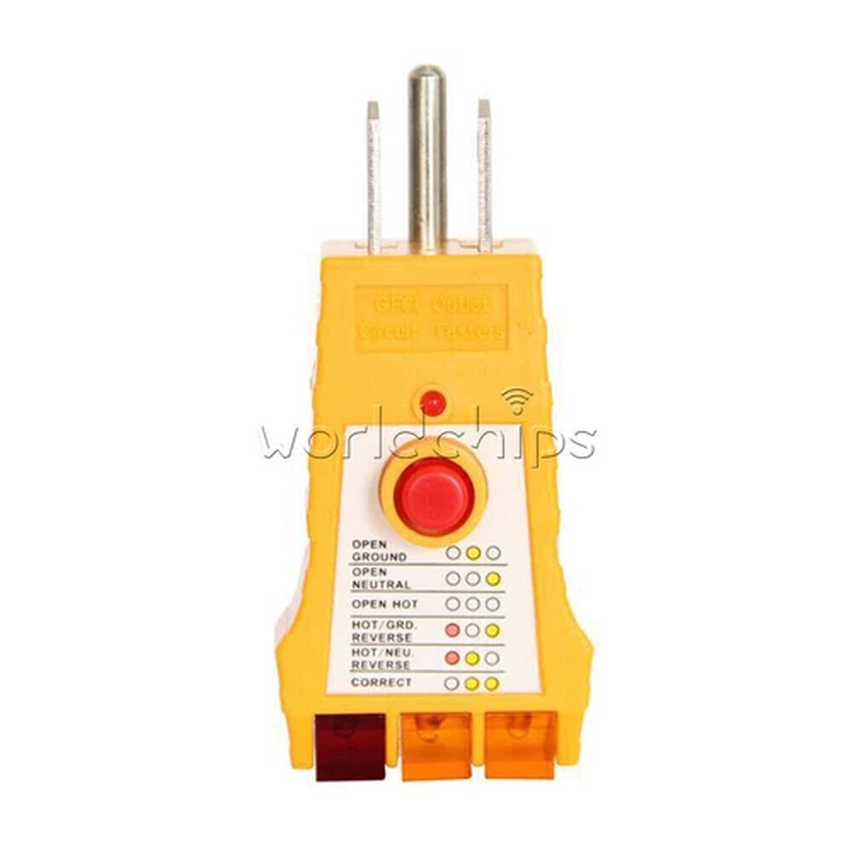 Socket Tester with GFCI check. Receptacle Tester for Standard AC Outlets New