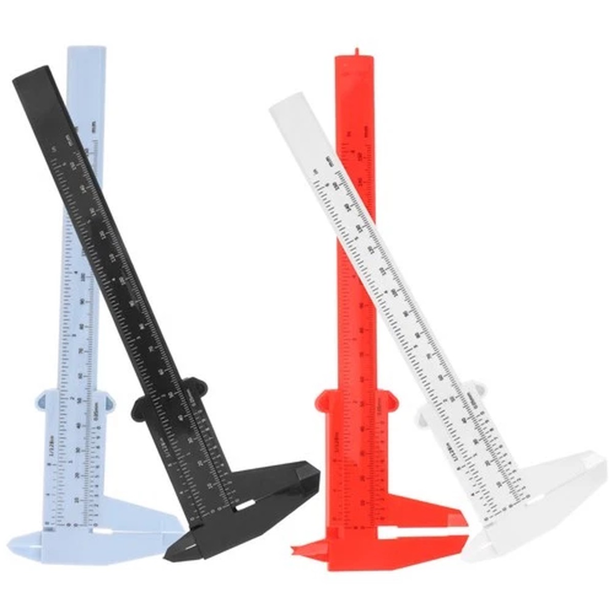 4 Pcs Caliper Measuring Tool Tools Analog Metric Calipers