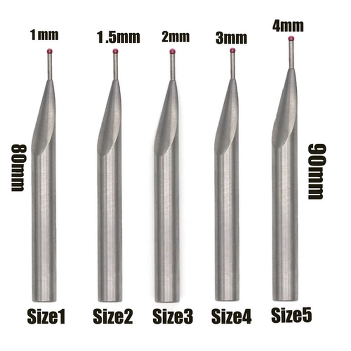 Alternate 5 Type Ruby Ball Tip Probe Insert for Height Gage Measuring Instrument
