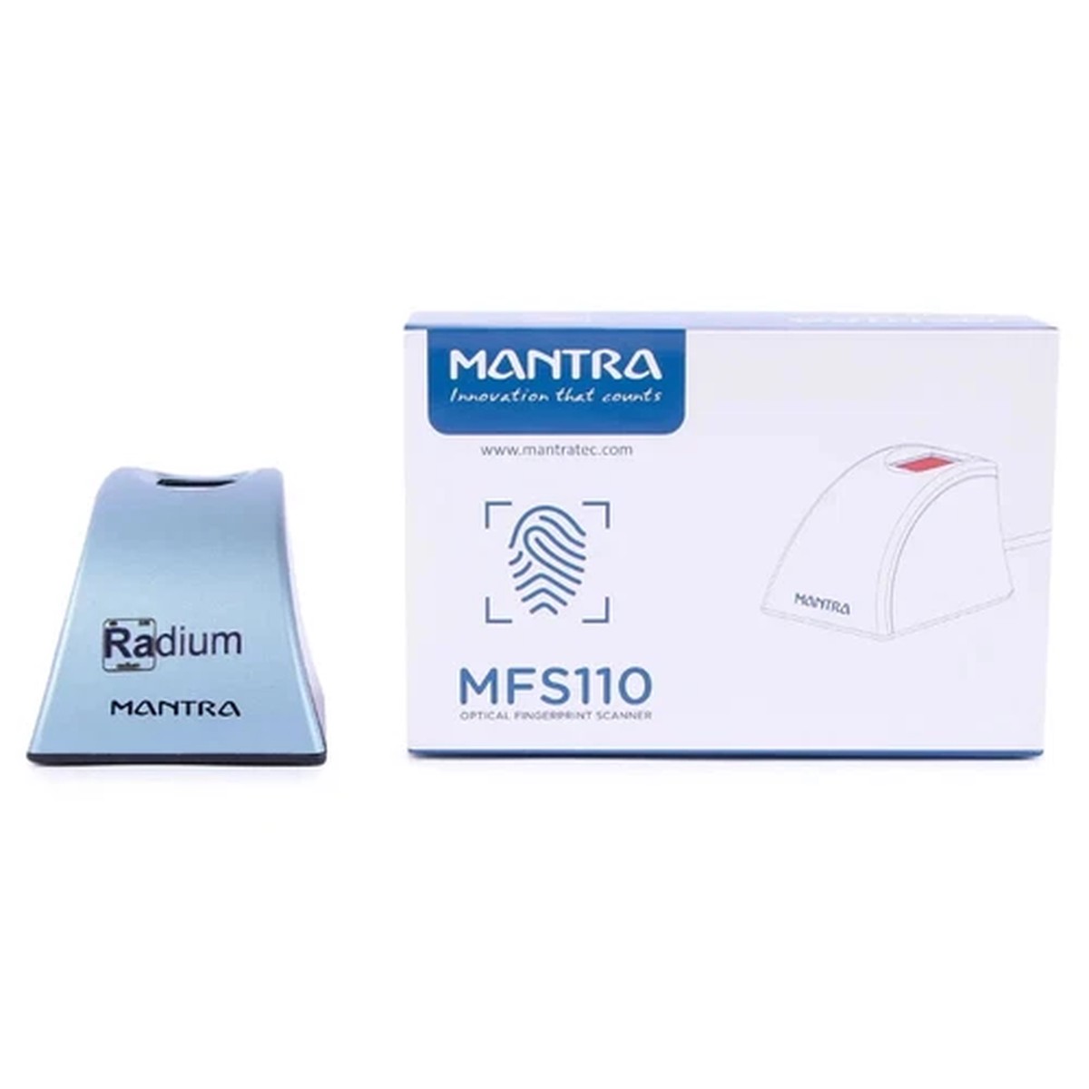 Mantra MFS110 Biometric Fingerprint Scanner With Otc Cable fs