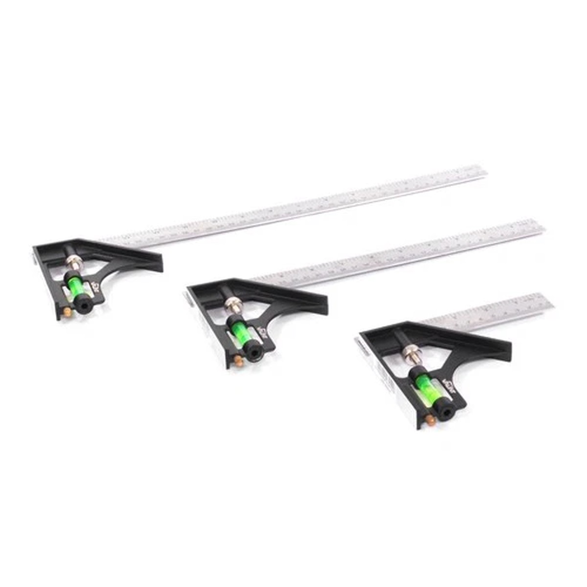 Vaunt 3 Piece Combination Square Set (150, 300 & 400mm)
