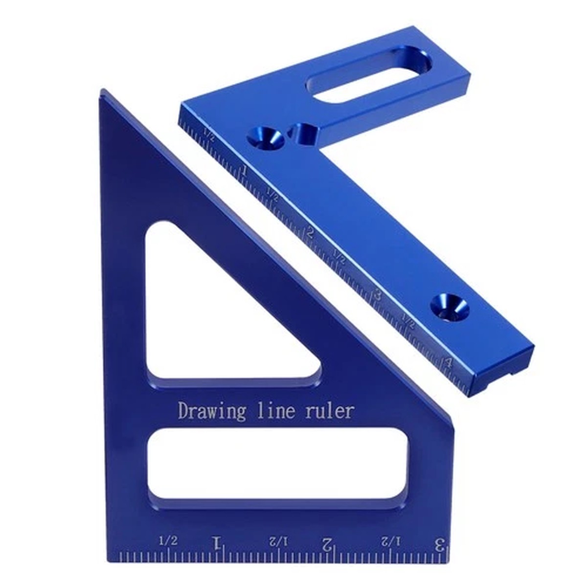 Woodworking Measuring Tools Square Ruler Multifunctional Multi-angle Template