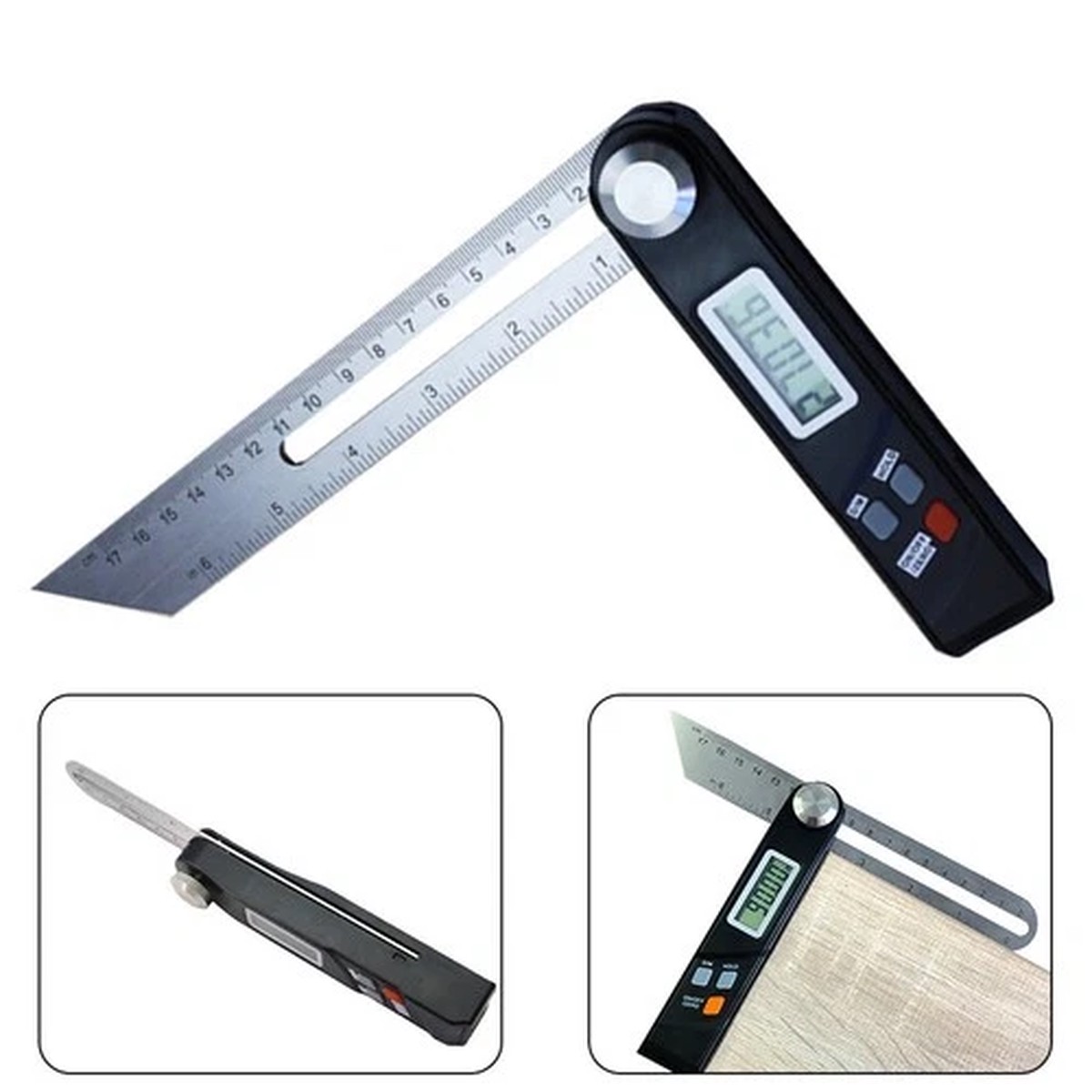 High Quality Angle Ruler Digital Ruler 1 Pc Digital Protractor Folding