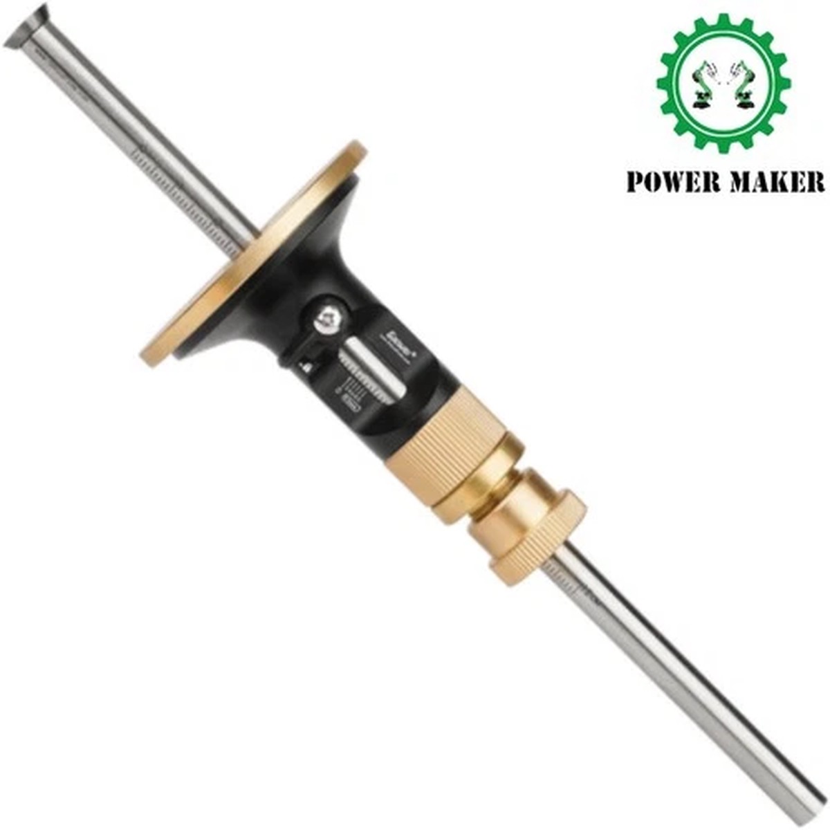Wood Scribe Tool with Micro Adjust Wheel Marking Gauge Guide Micro Adjuster