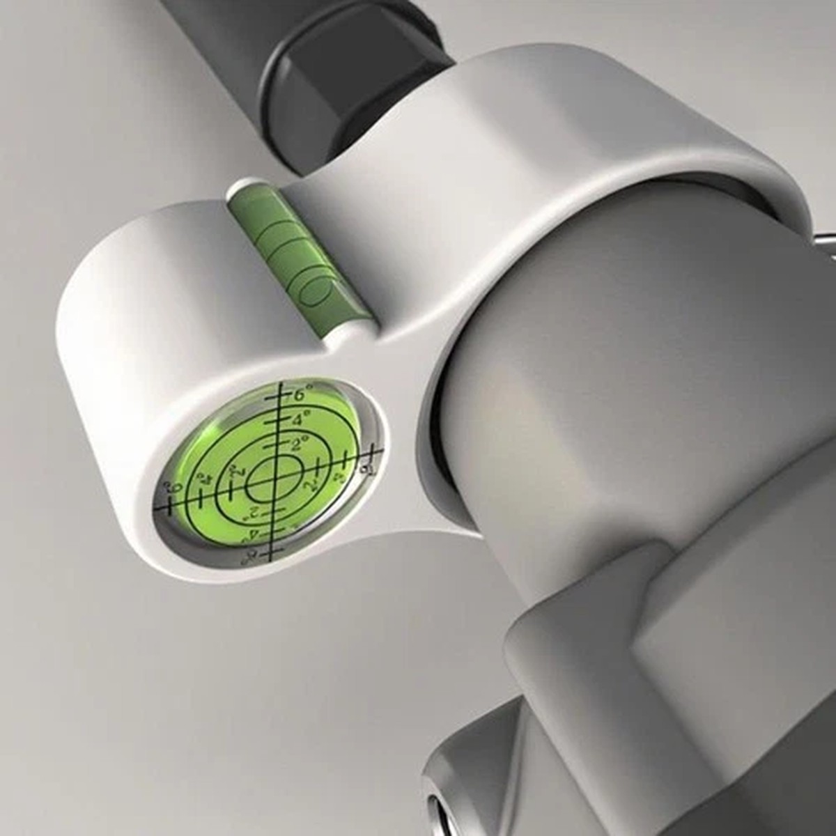 Drill Level Tool Compact Circular Design Drill Integration Enhances Efficiency