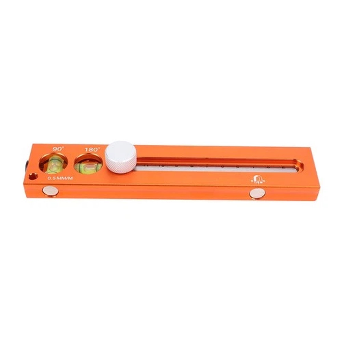 Multifunctional Marking Ruler With Level Bubbles And Dual Magnets Telescoping