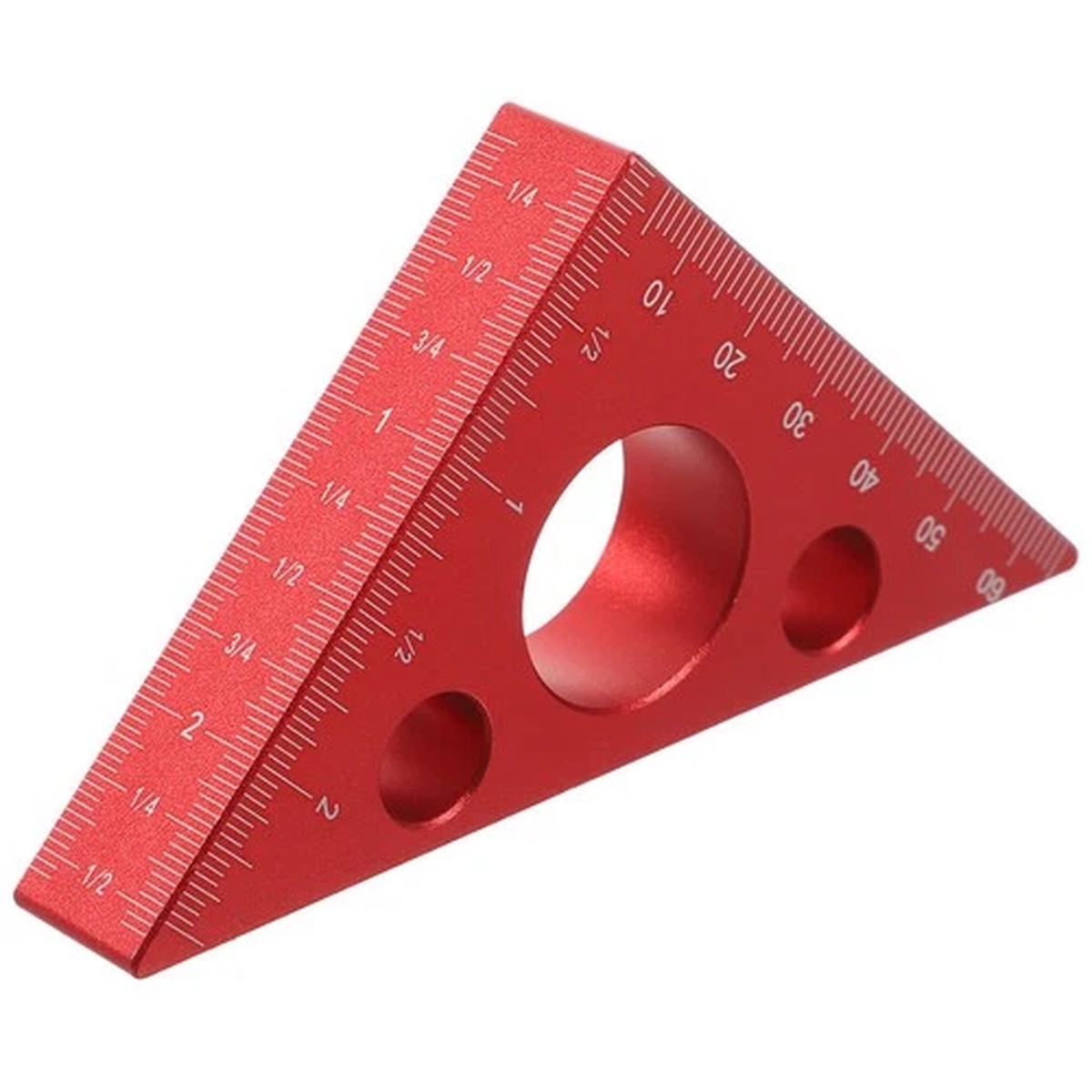 Triangular Ruler for Carpentry Woodworking Measuring Tools Carpenter's