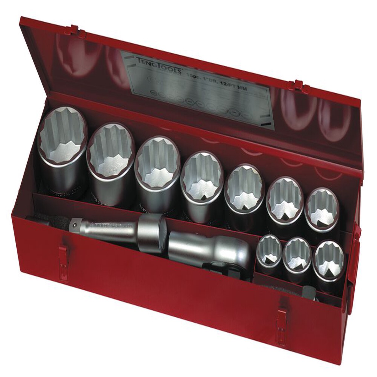 1" Socket Set 12 pt 15 Pieces