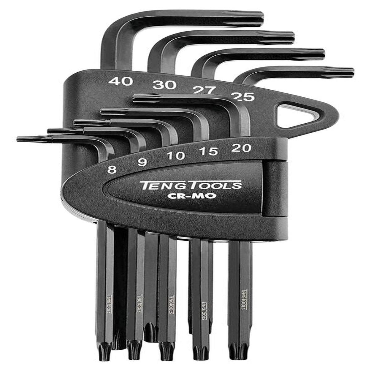 Folding TPX Key Set CR-MO 9 Pieces
