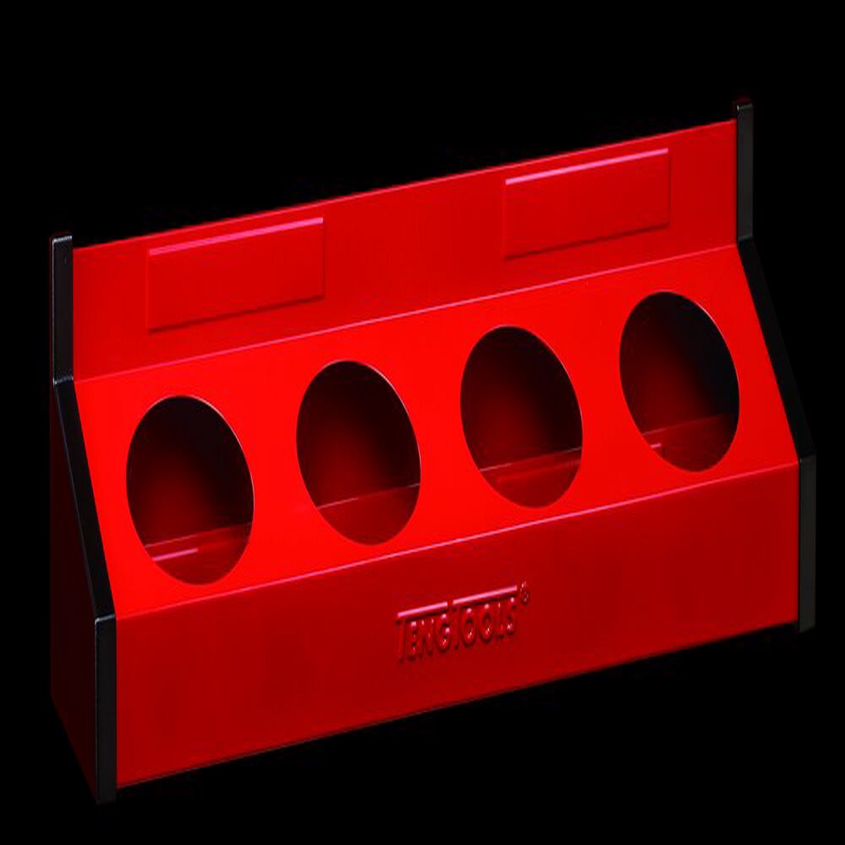 Magnetic Tray for 4 Cans Red