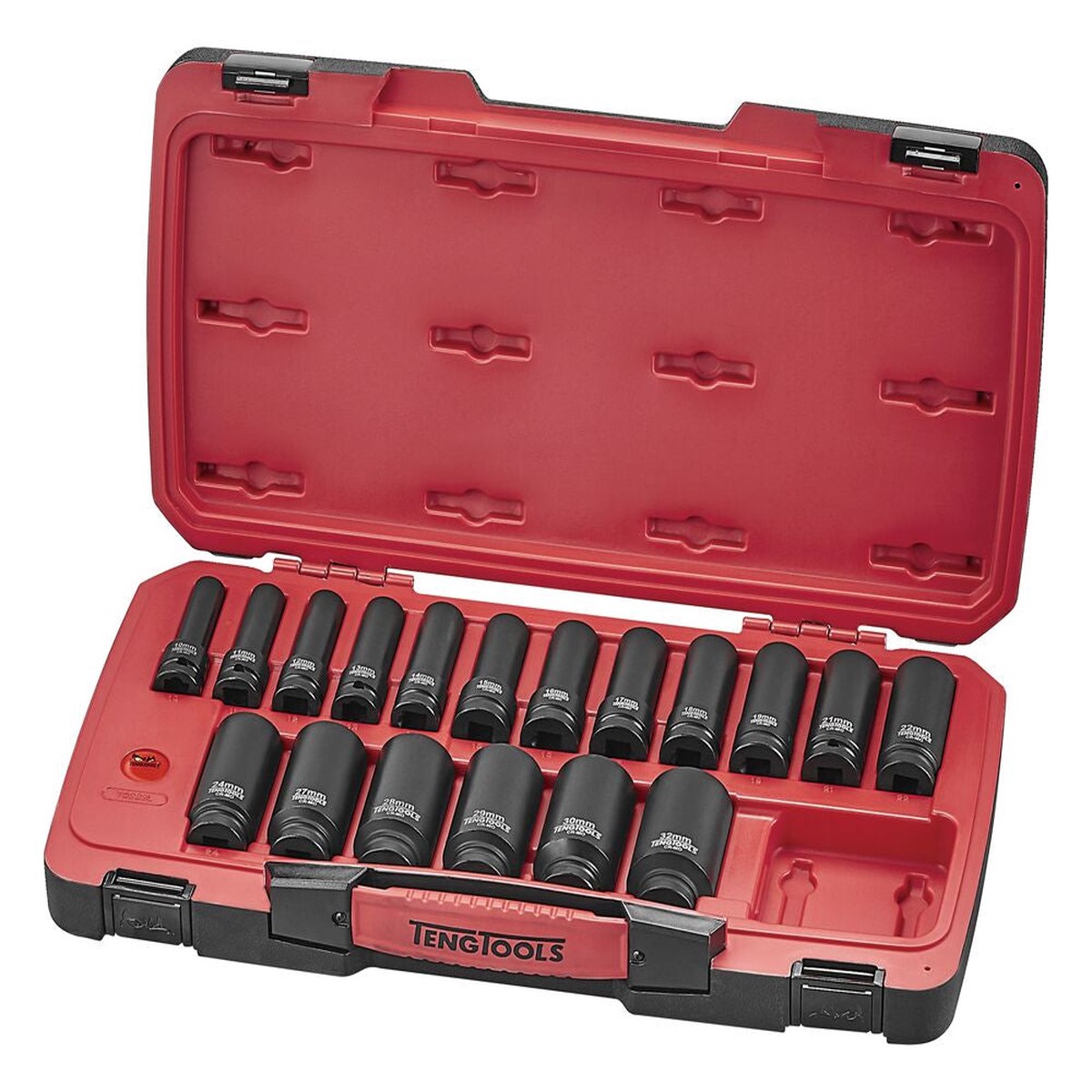 MECCA PRO 1/2" Deep Impact Socket Set DIN 22 Pieces