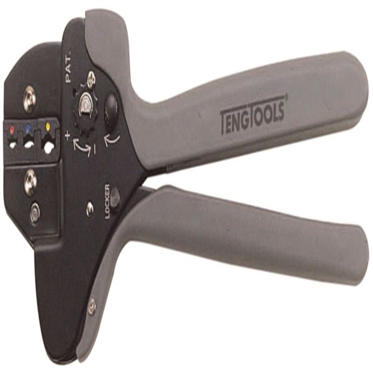 Ratcheting Crimping Plier With Three Heads
