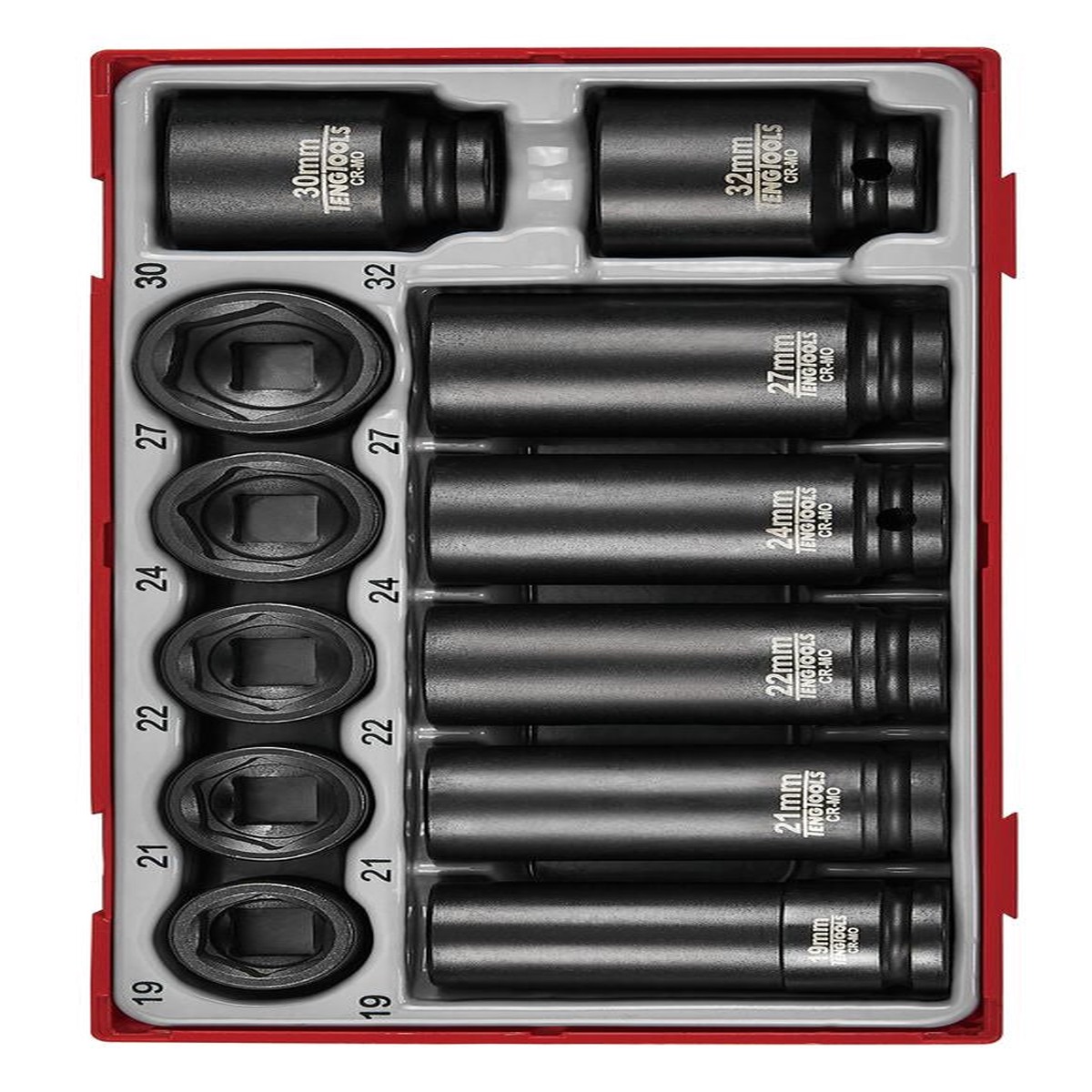 1/2" Impact Socket Set DIN TT1 14 Pieces