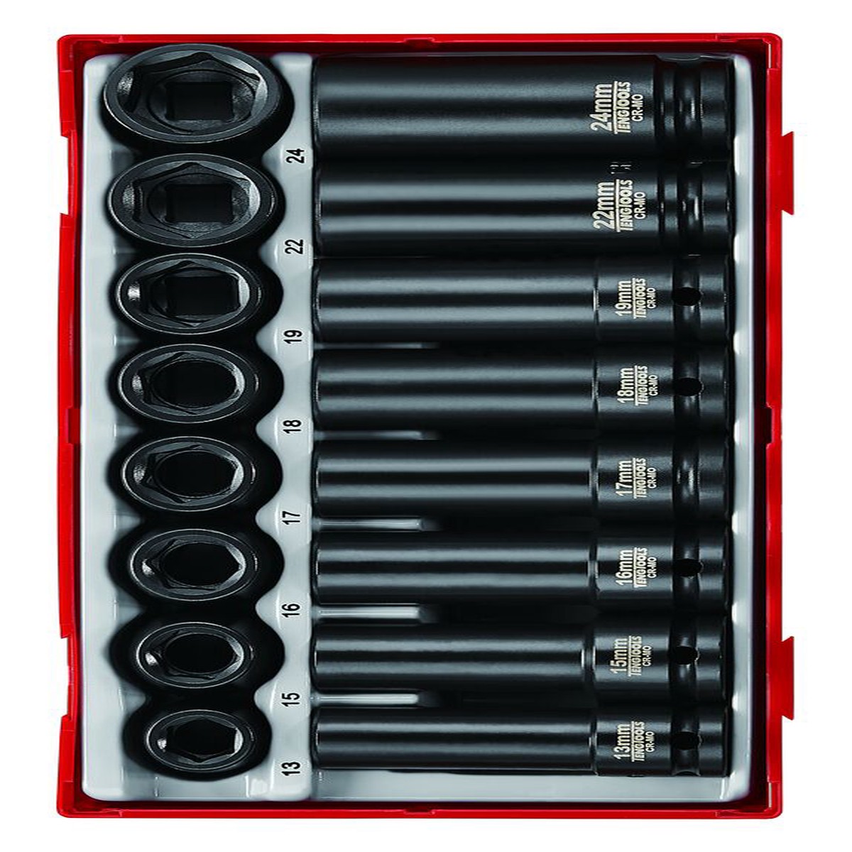 1/2" Impact Socket Set DIN TT1 20 Pieces
