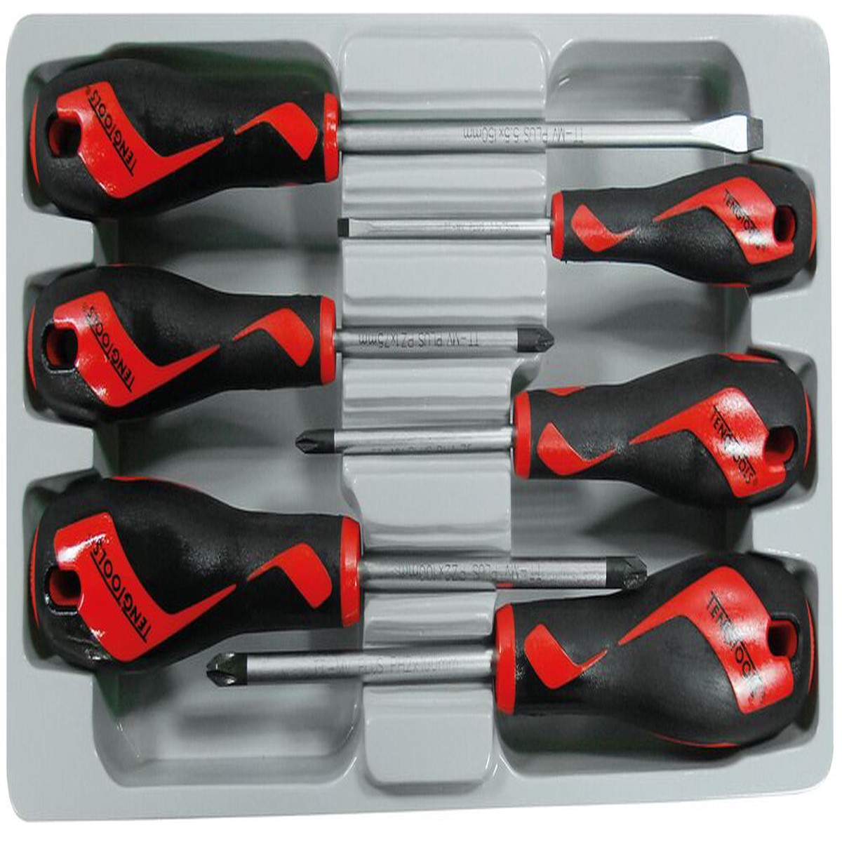 Screwdriver Set Flat & PH 6 Pieces