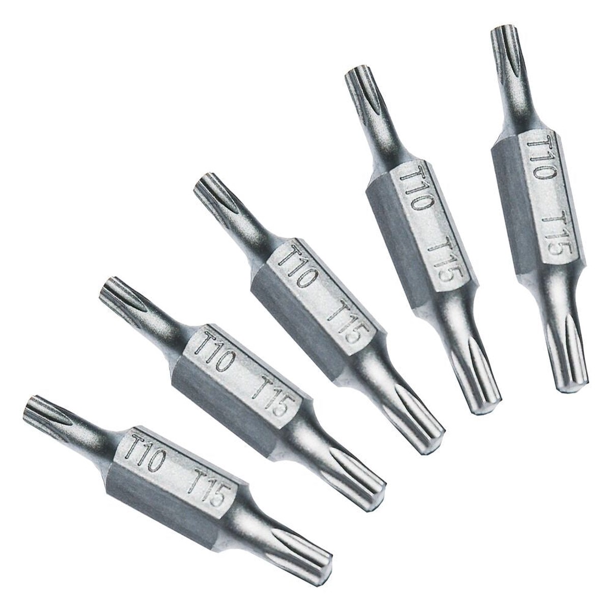 1/4" Double Ended TX Bits TX10 x TX15 5