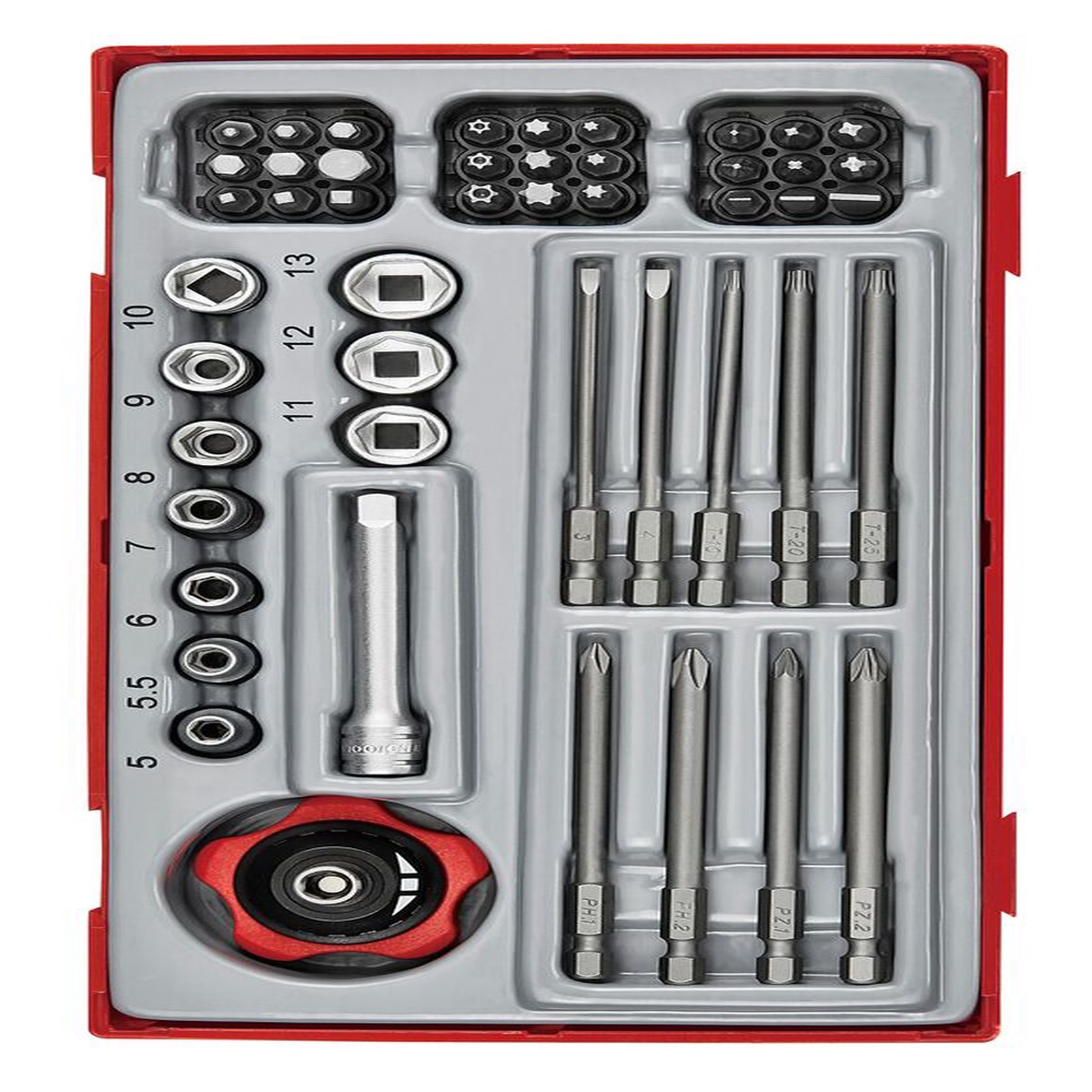 1/4" Socket & Bits Set TT1 48 Pieces