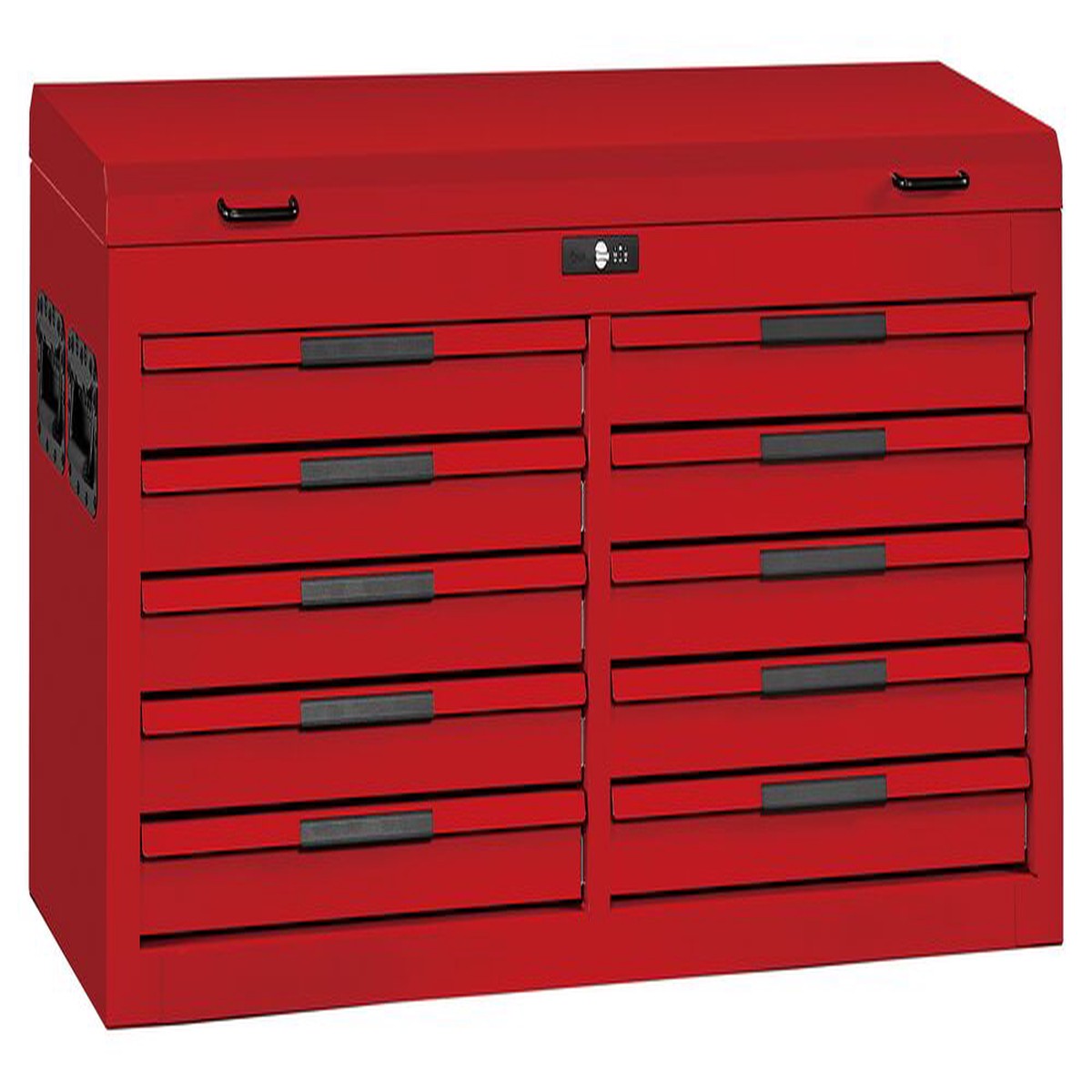 53" PRO35 tool chest 10 drawers red